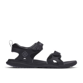 Columbia Ankle Strap, Sandalias Negros Grises Para Hombre | 194025-SUE